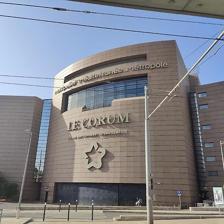 Pila & Bed Montpellier Centre Corum Comedie - Chambre Calme Climatisee - Quiet Air-Conditioned Room 外观 照片